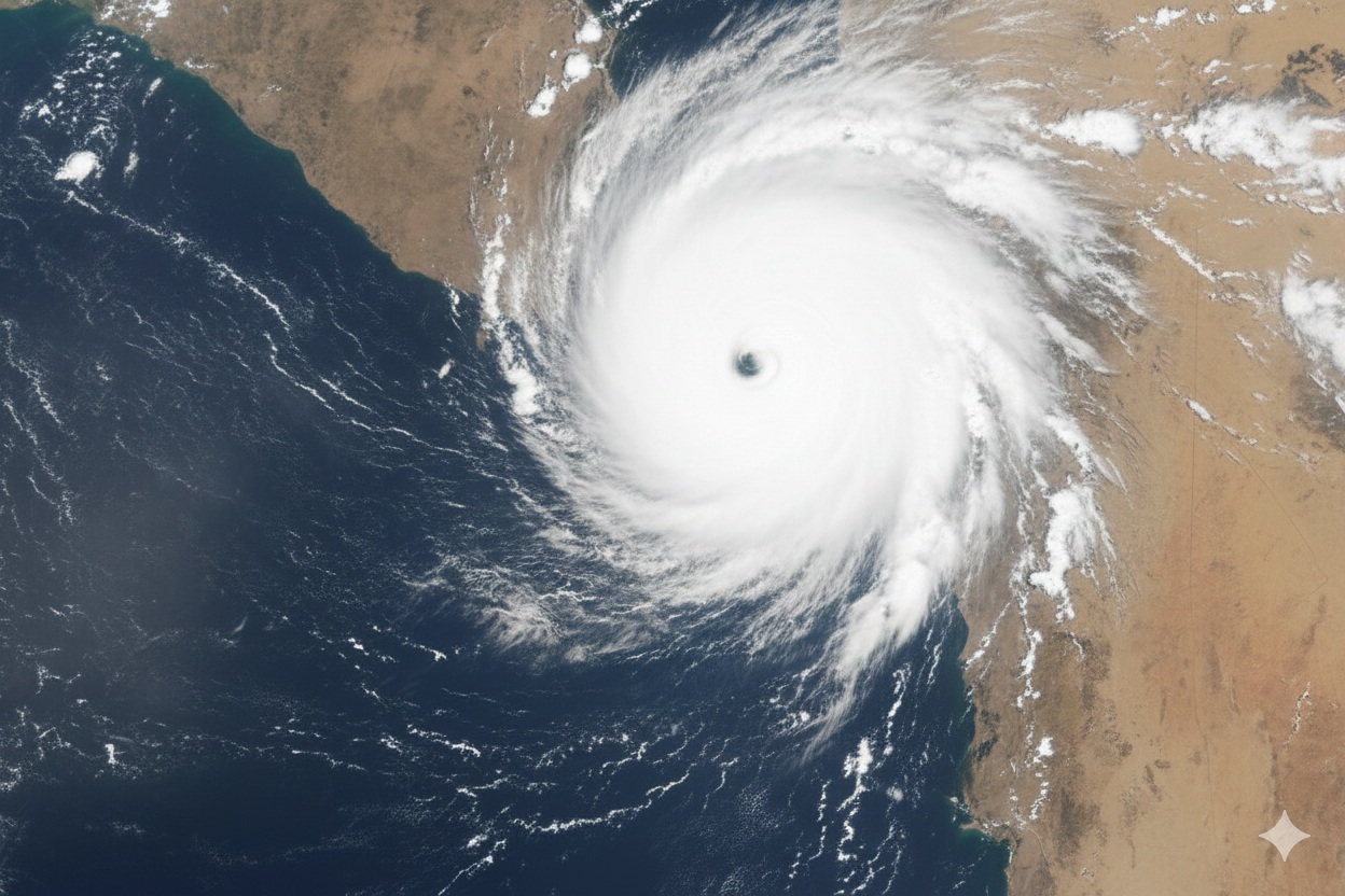 An Image of Hurricane