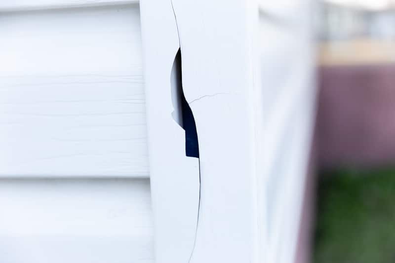 siding damage