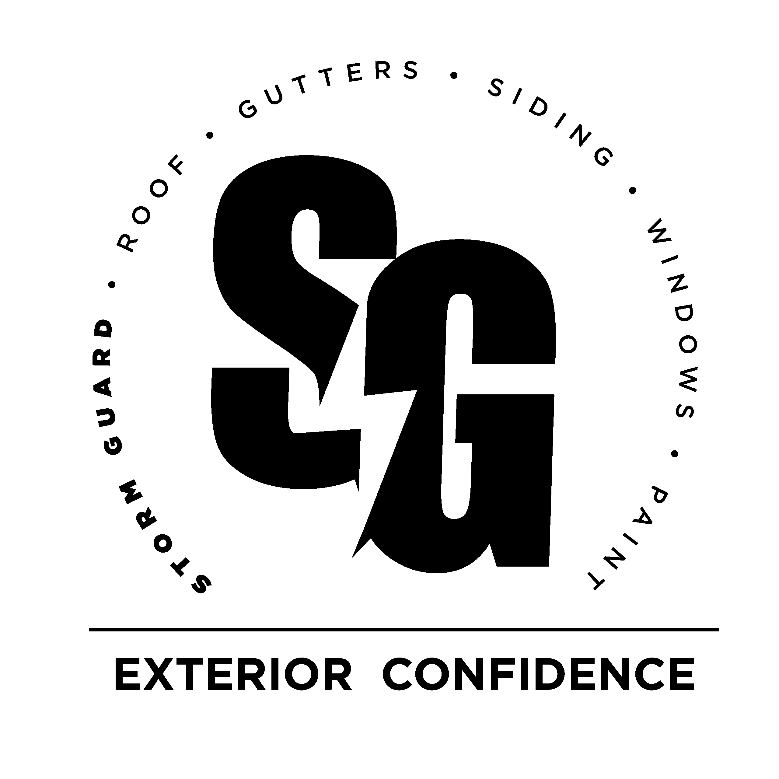 Storm Guard official seal logo in black