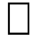 vinyl window icon